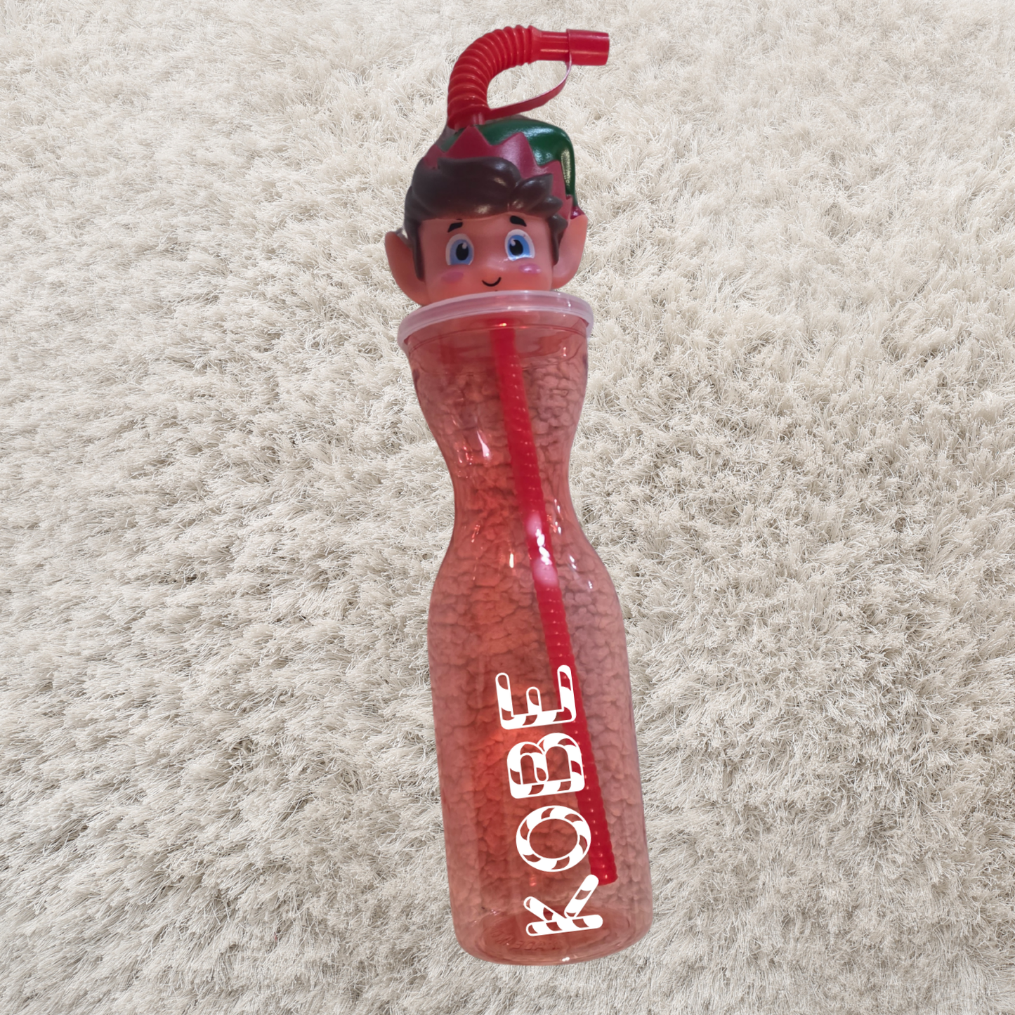 Santa or Elf Drinks Bottles