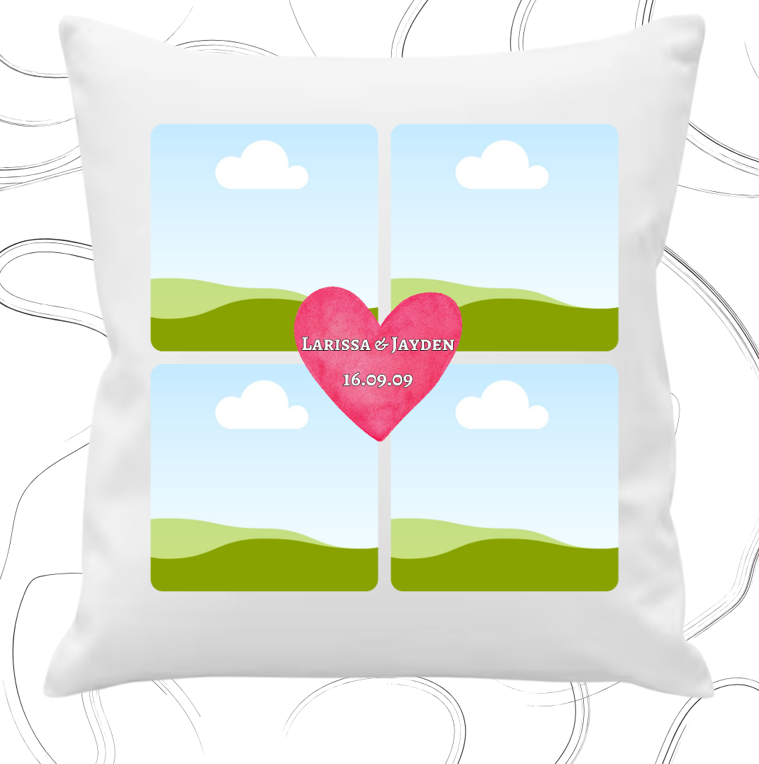Love cushion cover