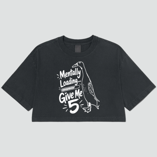 Mentally Loading Crop Top