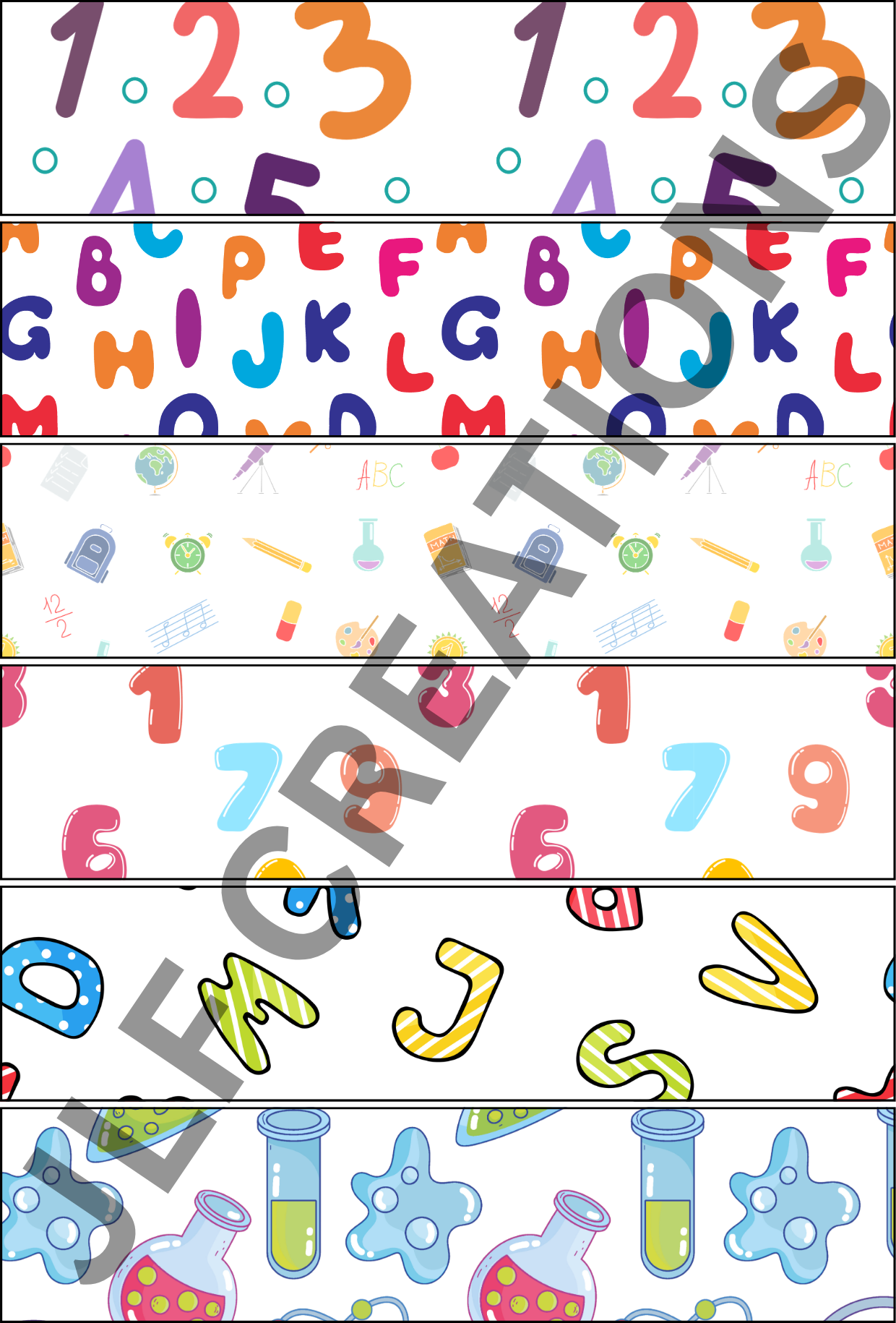 ABC 123 Tube Tape