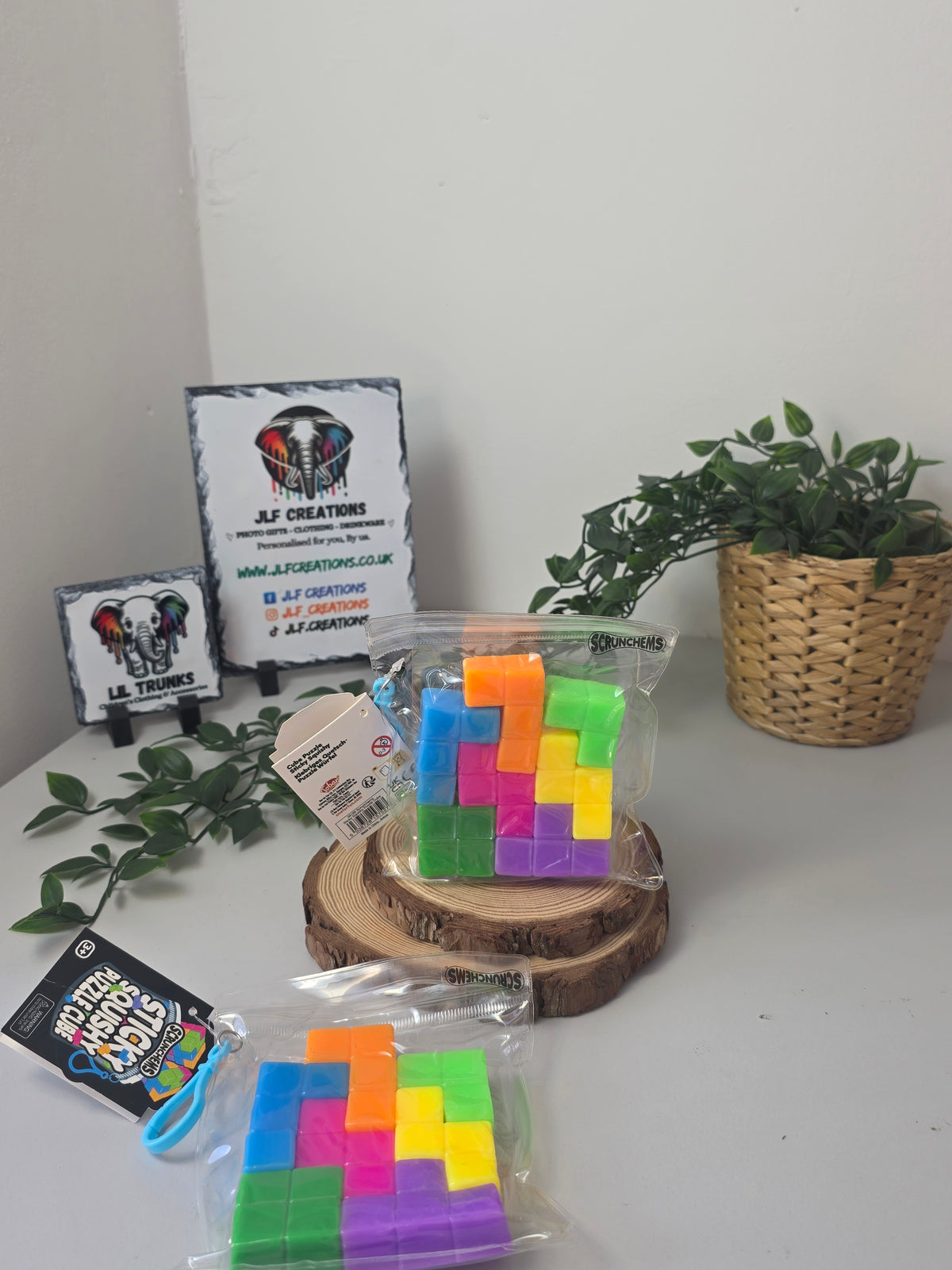 Scrunchems sticky cube