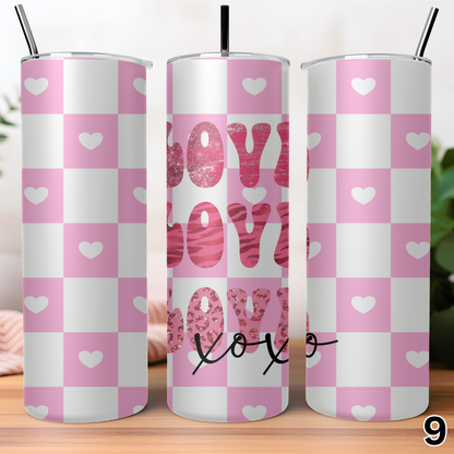20oz Valentines Day Tumblers