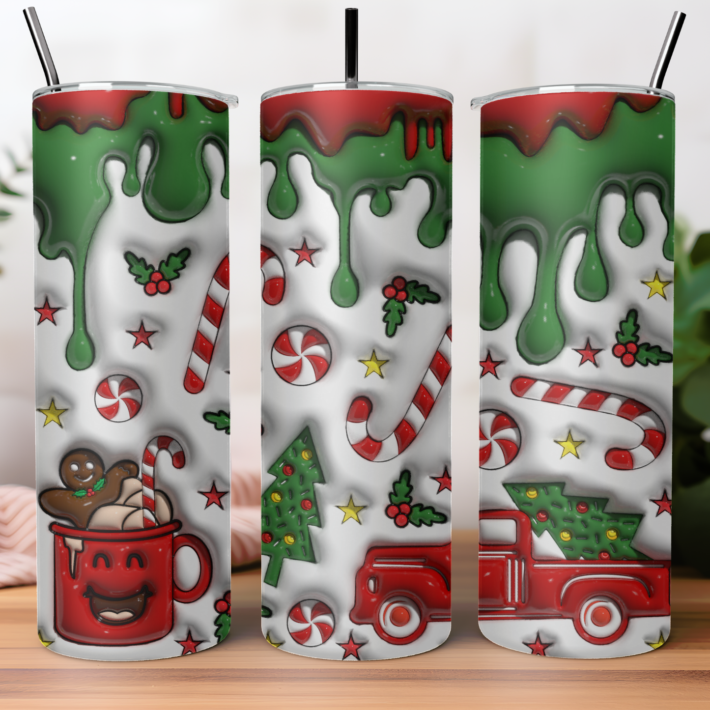 20oz Christmas Tumblers