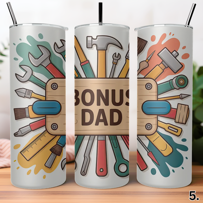 20oz Fathers Day Tumblers mixed designs