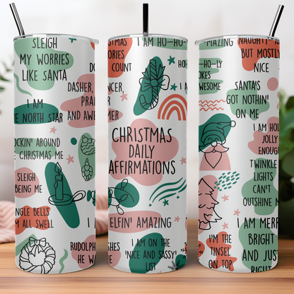 20oz Christmas Tumblers