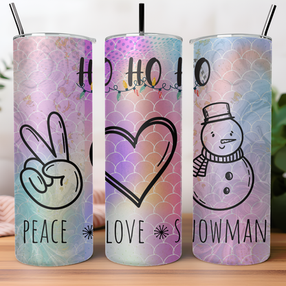 20oz Christmas Tumblers