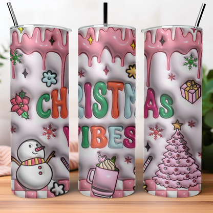 20oz Christmas Tumblers