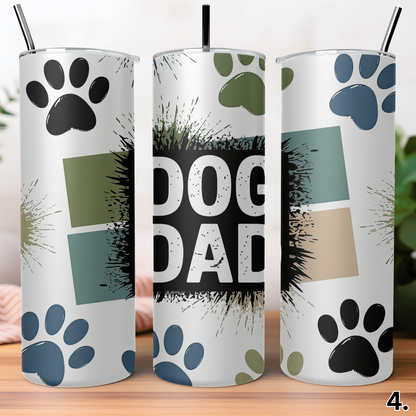 20oz Fathers Day Tumblers mixed designs