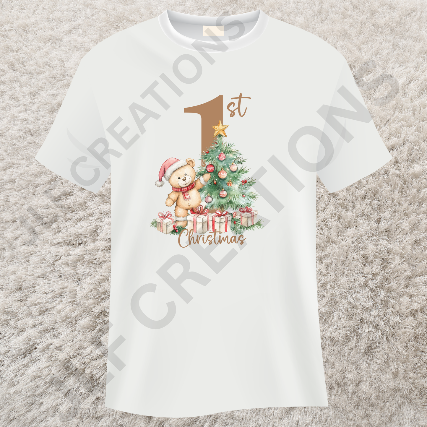 1st Christmas T-shirt Designs