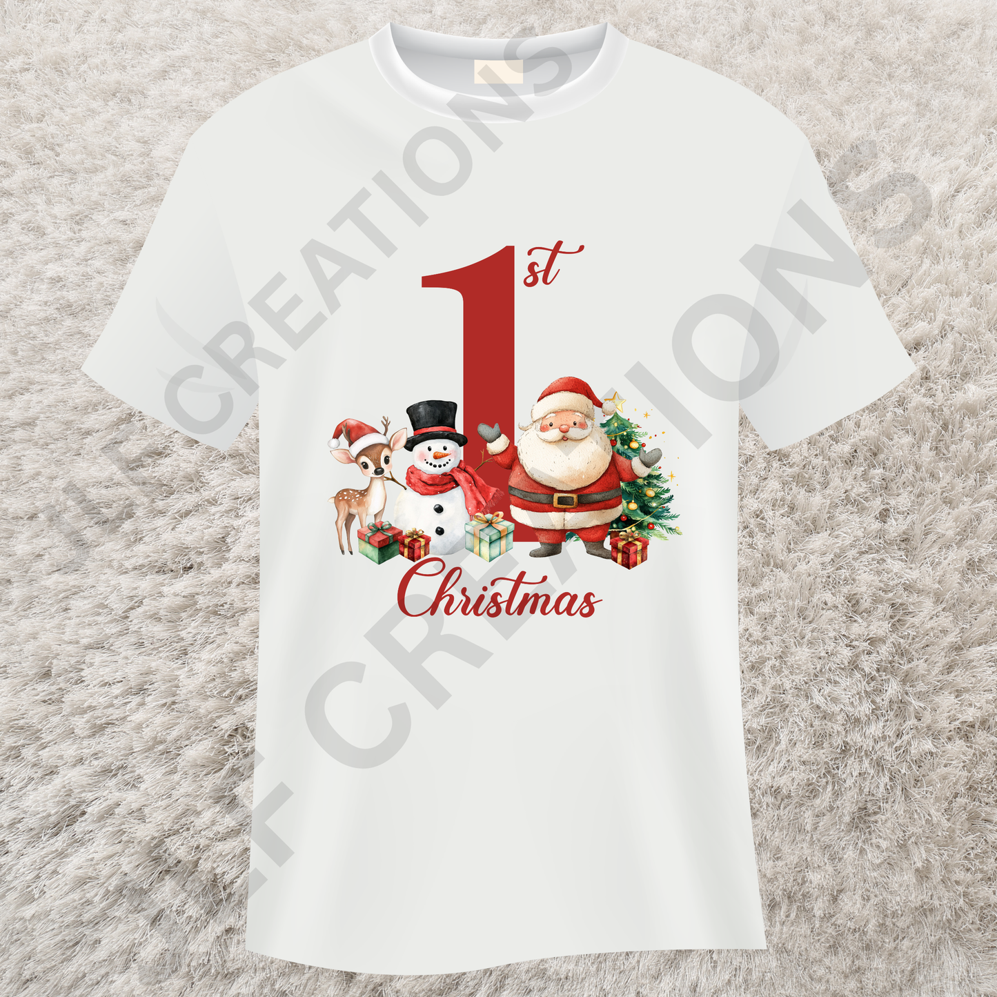 1st Christmas T-shirt Designs