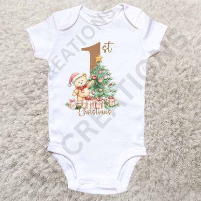 1st Christmas Vest Designs