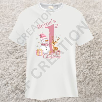 1st Christmas T-shirt Designs