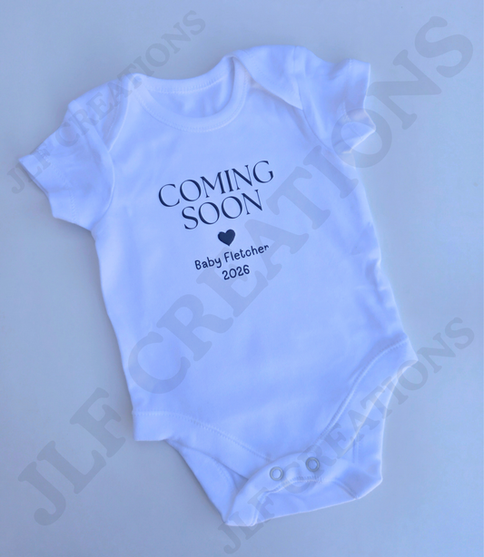 Baby Announcement Vest