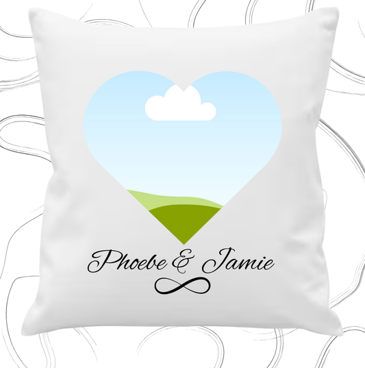 Infinity cushion cover