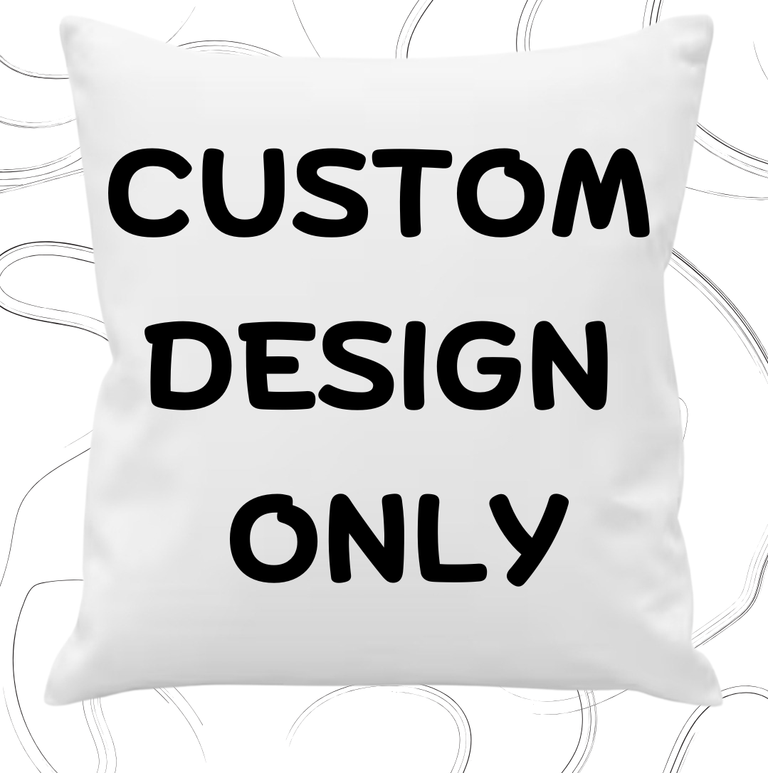 White cushion cover