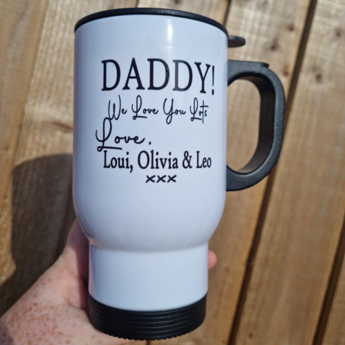 Custom 14oz Travel Flask