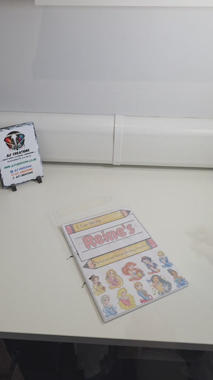 Personalised learning booklet