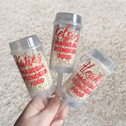 Personalised Reindeer Food