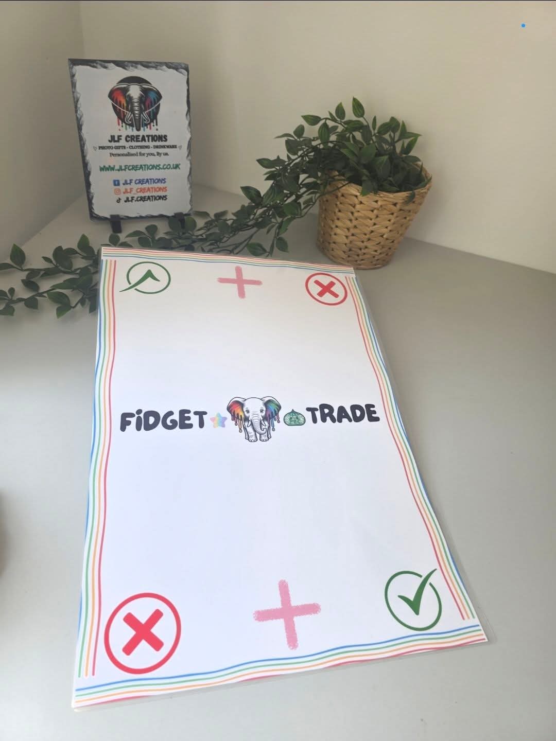 Fidget trading game