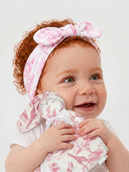 Bunny safari comforter