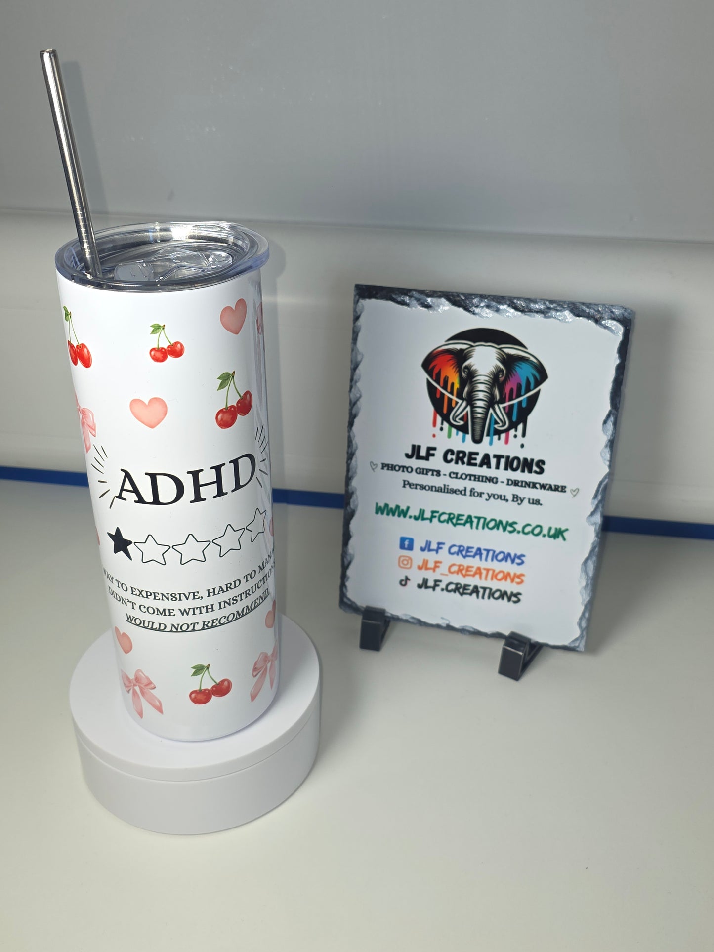 20oz ADHD tumbler