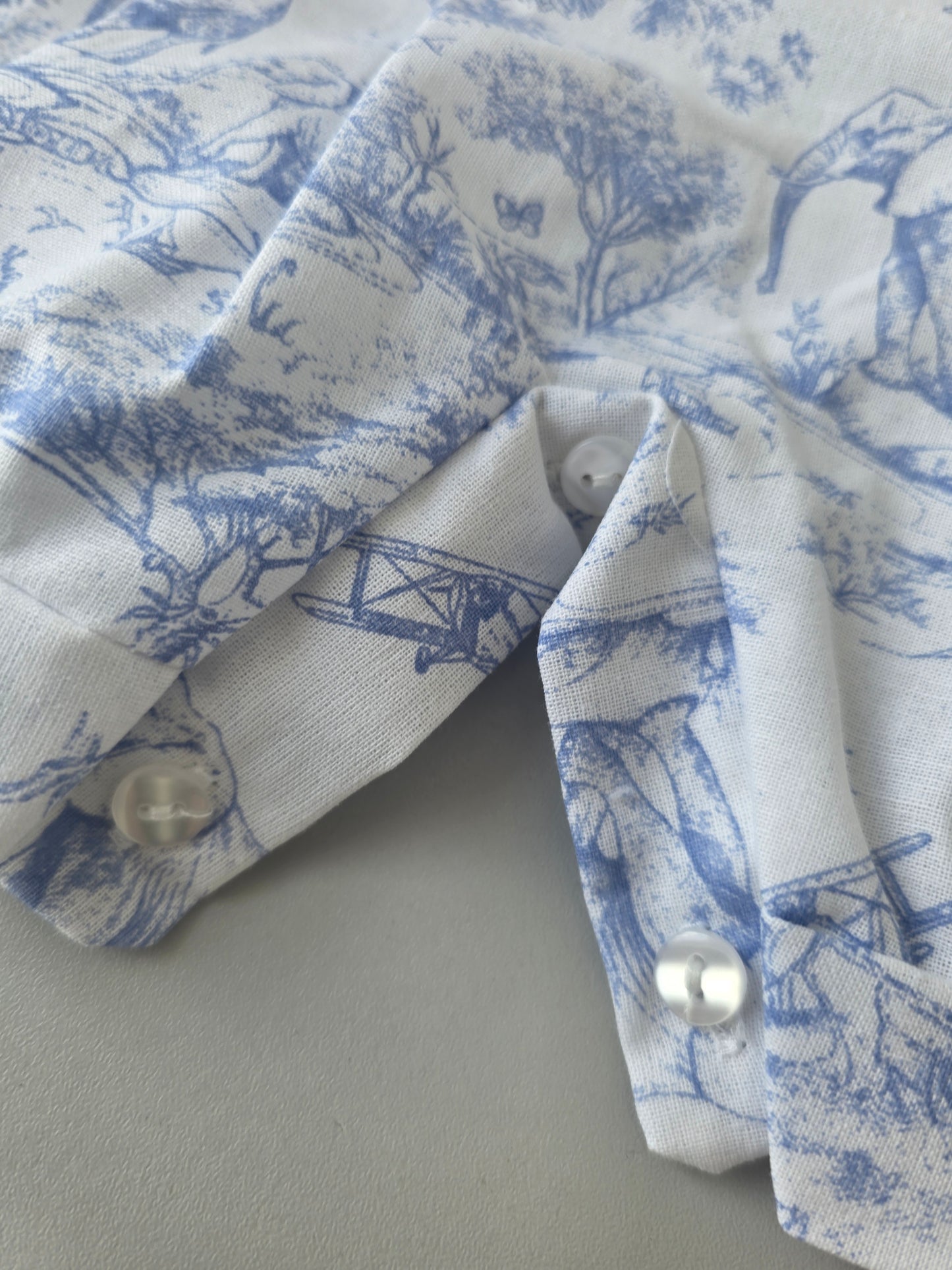 Safari - Blue romper