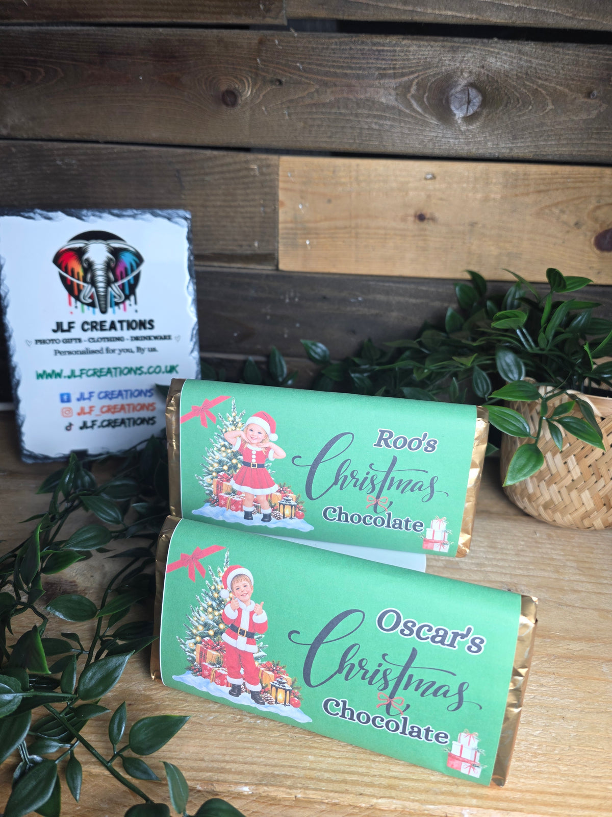 Chocolate bar, Custom Wrapper