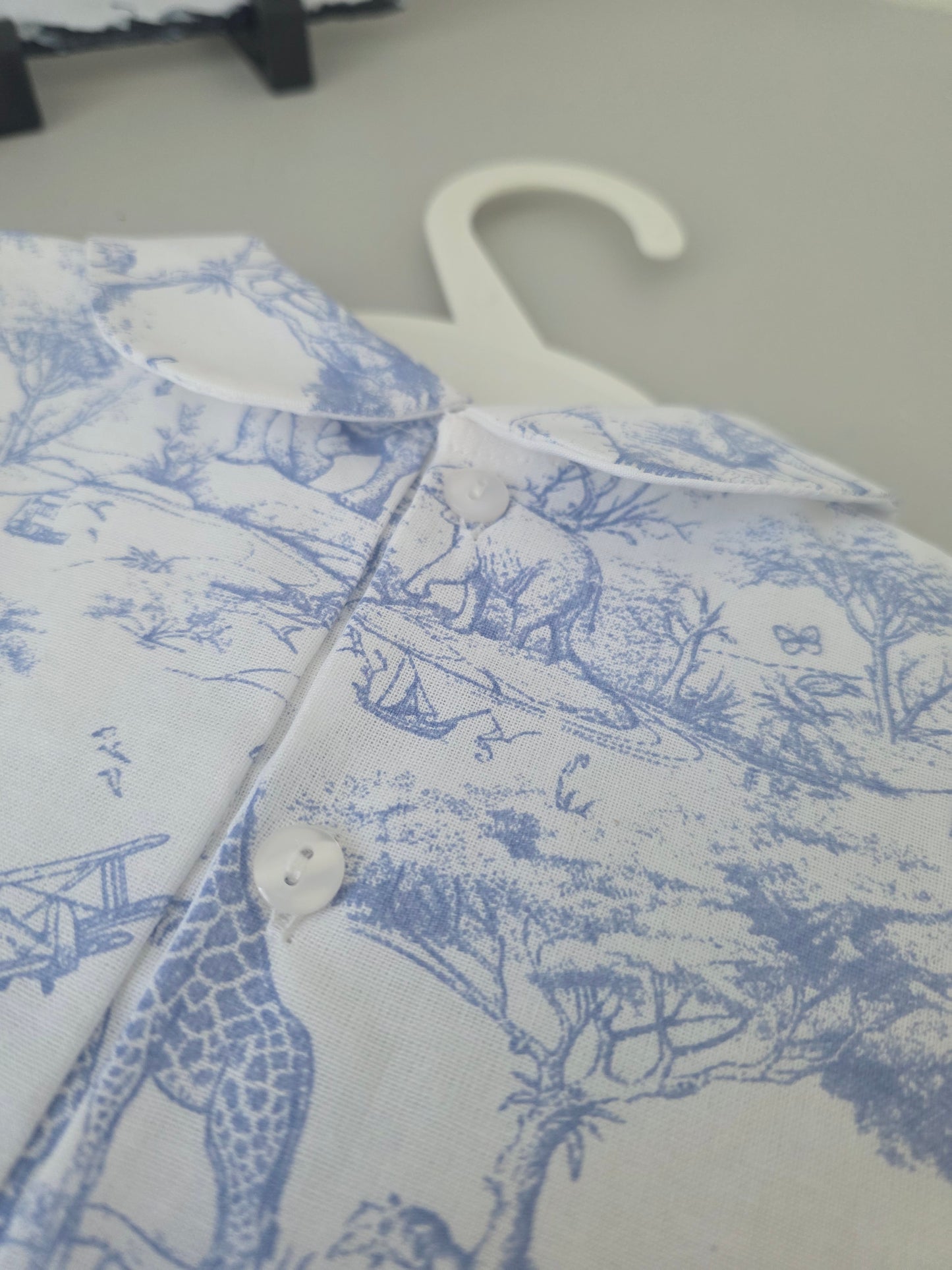 Safari - Blue romper