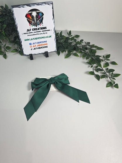 Emerald green Bow