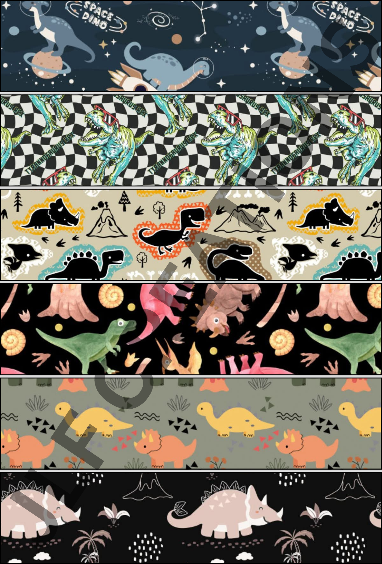 Dinosaur Tube Tape