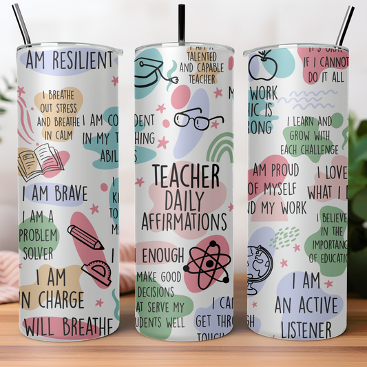 20oz Teacher Tumblers