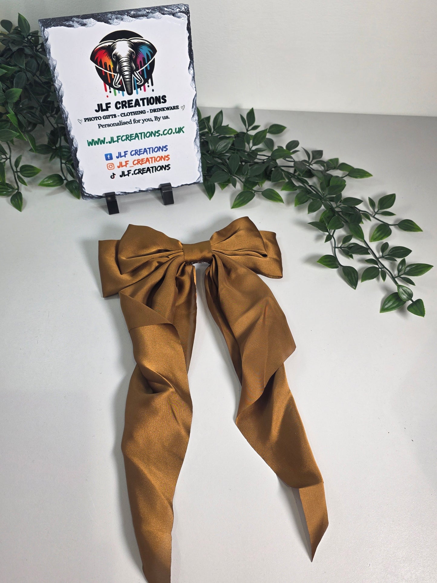 Brown Silk