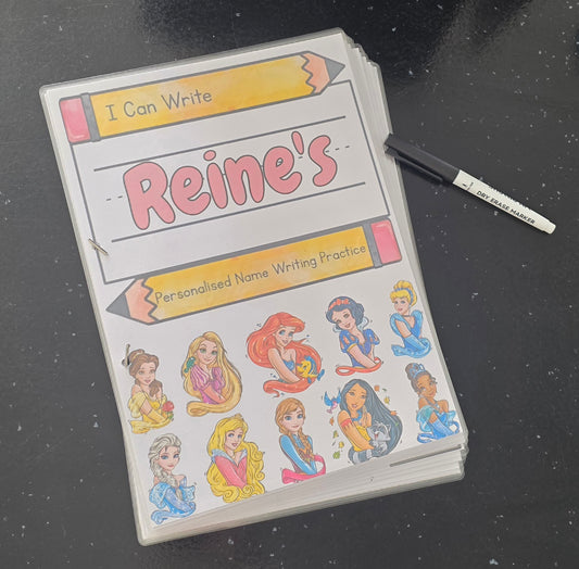 Personalised learning booklet