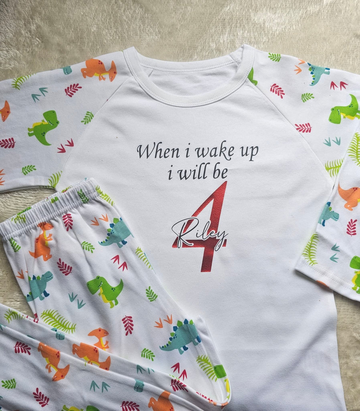 Birthday pjs