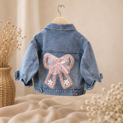 Bow denim jackets