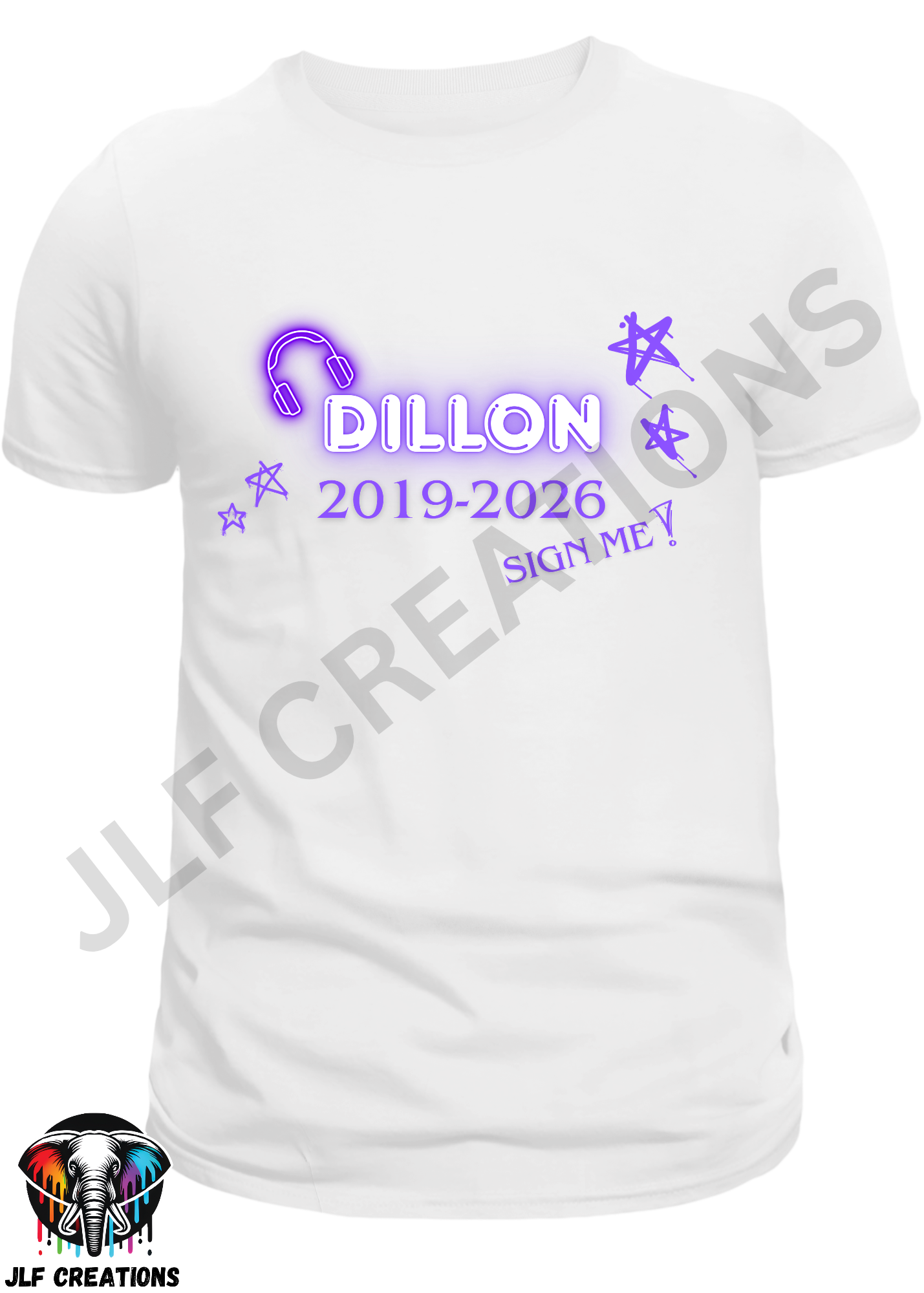Leavers signing T-shirt