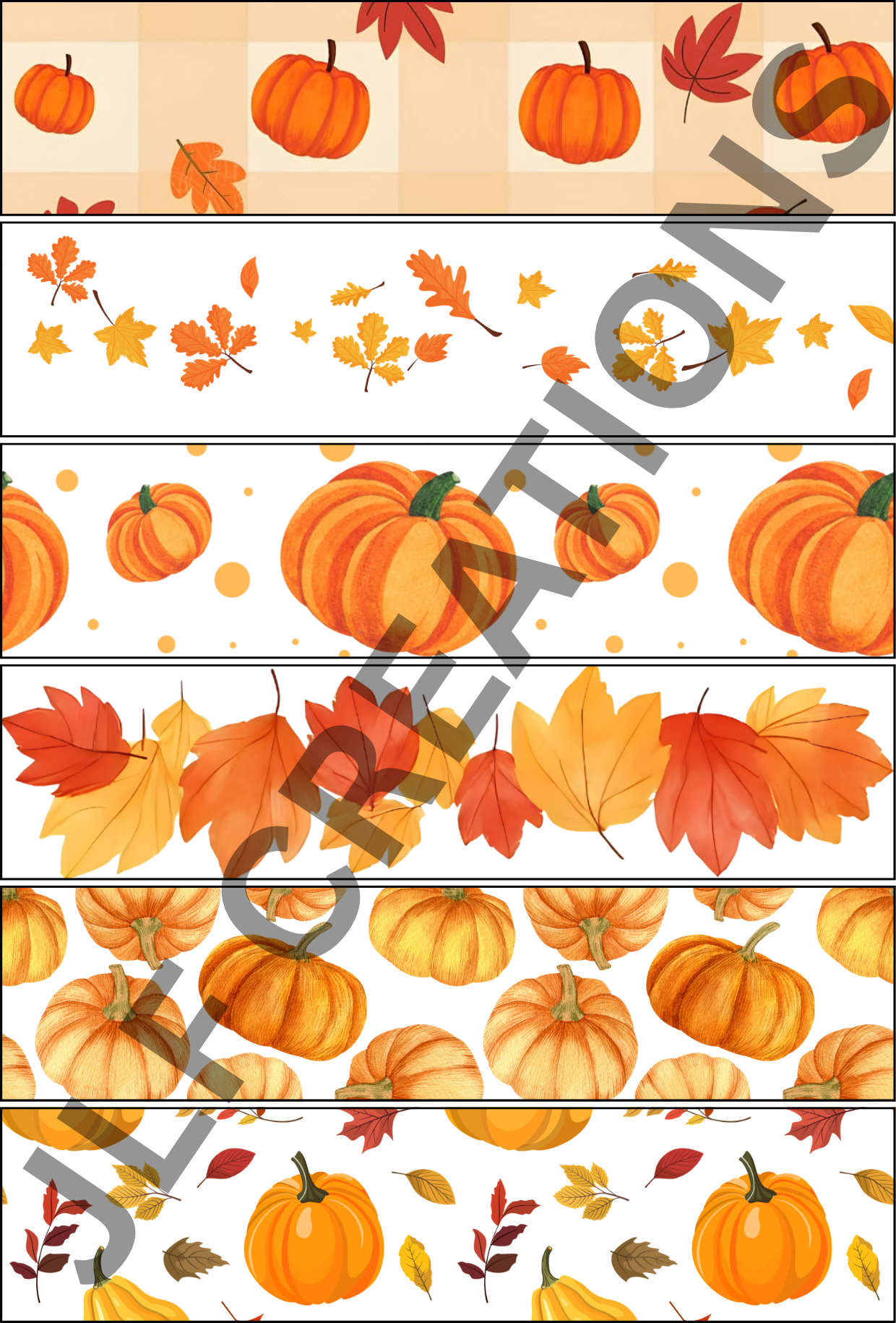 Pumpkin Tube Tape