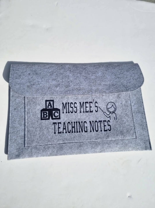 A4 Folder - Teacher Notes