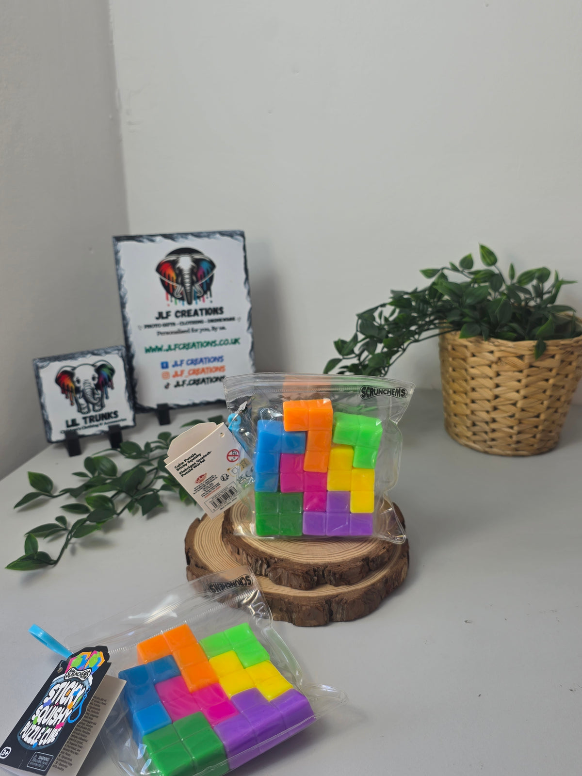 Scrunchems sticky cube