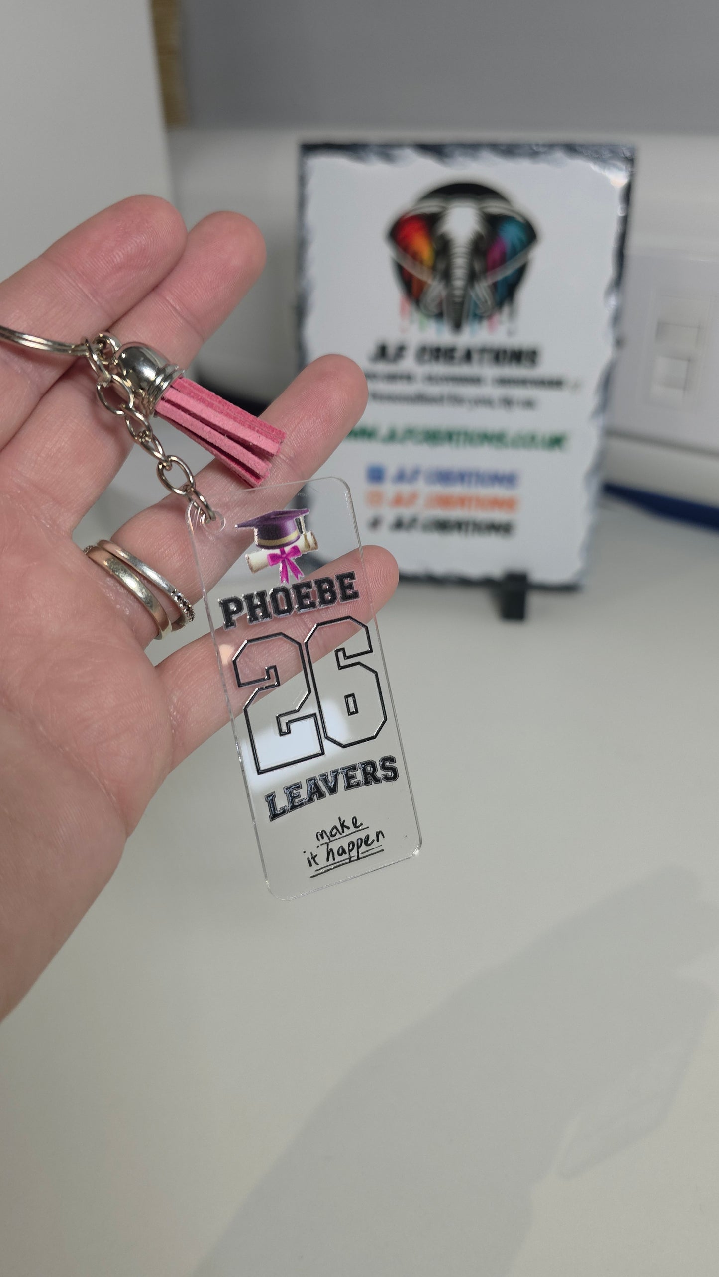 Leavers Keyring