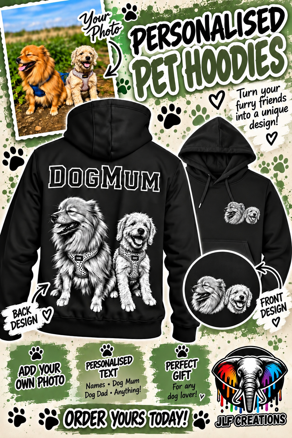 Pet Personalised Hoodie