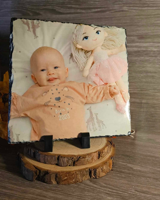 20x20cm Photo Slate