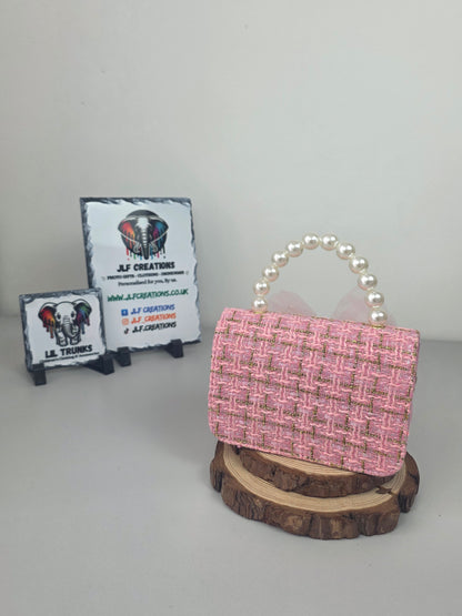 Pink Tiara Bow Bag