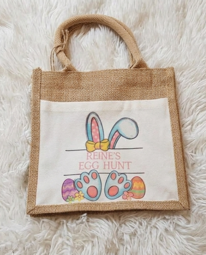 Egg Hunt Tote Bags