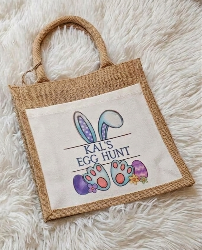 Egg Hunt Tote Bags