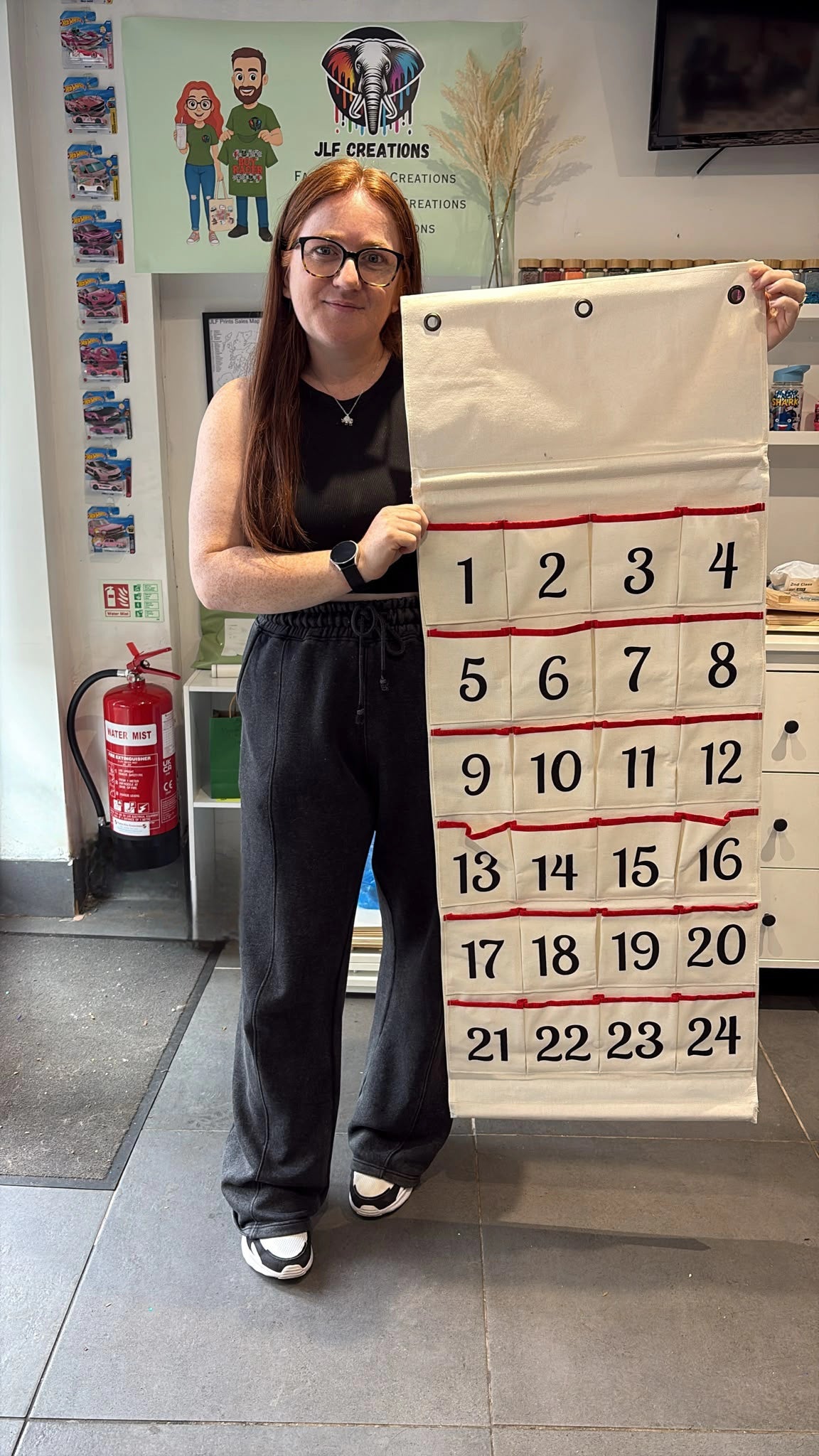 Personalised advent calendar