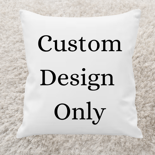 White cushion cover