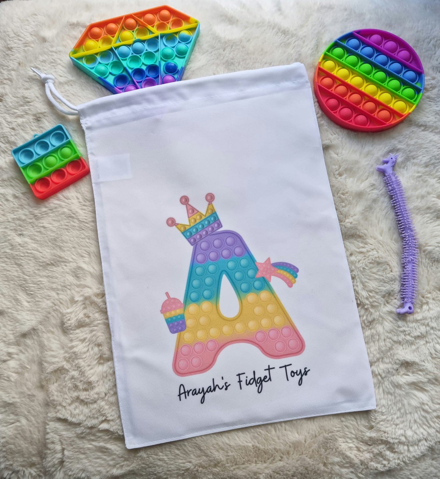 Fidget storage bag