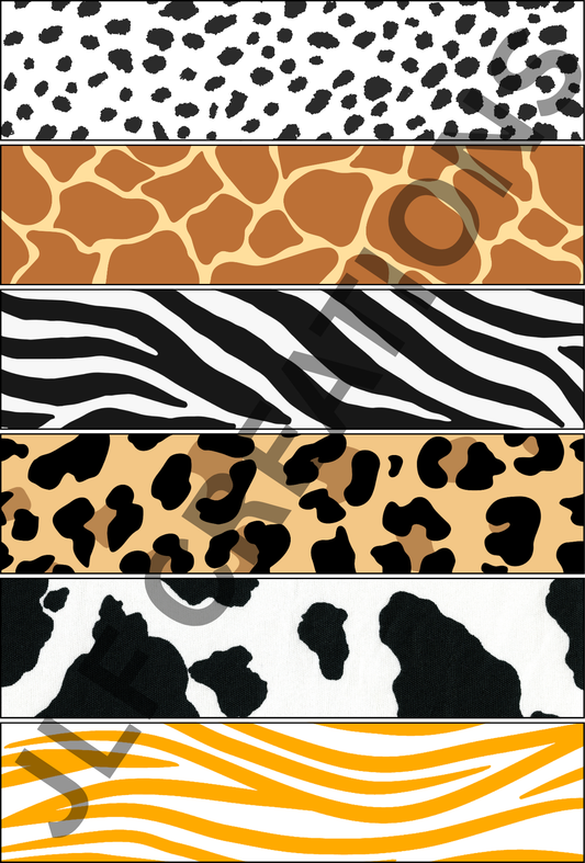 Animal Print Tube Tape
