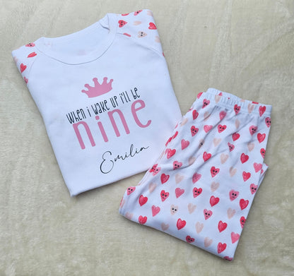Birthday pjs